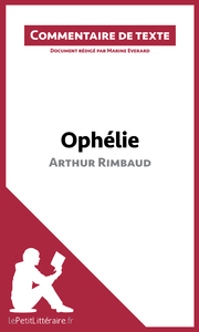 Livre numérique Ophélie de Rimbaud