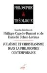 Livre numérique Judaïsme et christianisme dans la philosophie contemporaine