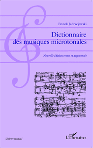 Livre numérique Dictionnaire des musiques microtonales