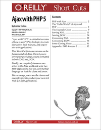 Livre numérique Ajax with PHP 5