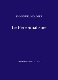 Electronic book Le Personnalisme