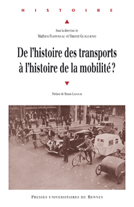 Electronic book De l'histoire des transports à l'histoire de la mobilité ?
