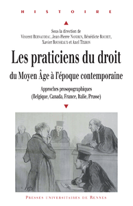 Livre numérique Les praticiens du droit du Moyen Âge à l'époque contemporaine