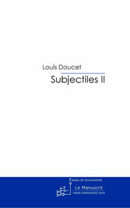 Livre numérique Subjectiles II