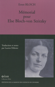 Livre numérique Mémorial pour Else Bloch-von Stritzky