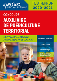 Livre numérique Concours Auxiliaire de puériculture territorial 2020-2021