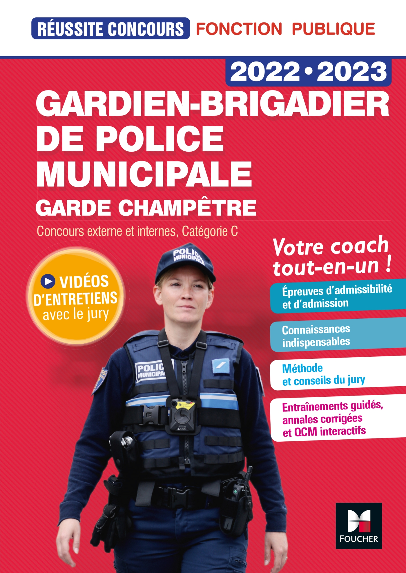 Annales Concours Gardien De La Paix Pdf Ebook Réussite Concours - Gardien-brigadier de police municipale / Garde  champêtre - 2022-2023 - 7Switch