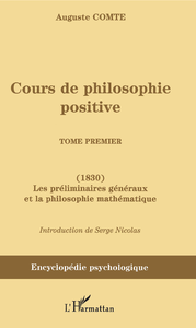 Livre numérique Cours de philosophie positive