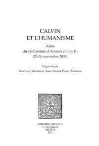Livre numérique Calvin et l'Humanisme