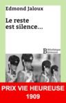 Livre numérique Le reste est silence...