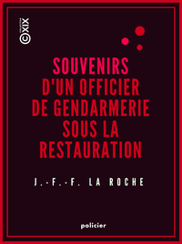 Electronic book Souvenirs d'un officier de gendarmerie sous la Restauration