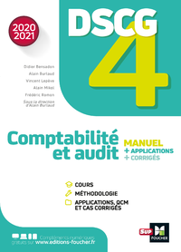E-Book DSCG 4 - Comptabilité et audit - manuel et applications - Millésime 2020-2021