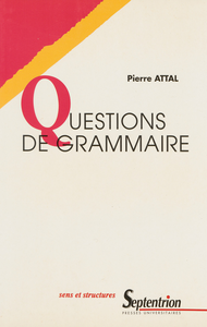 Livre numérique Questions de grammaire
