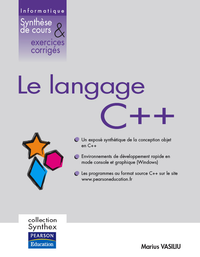 Livre numérique Le langage C++