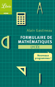 Livre numérique Formulaire de mathématiques