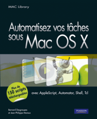 Livre numérique Automatisez vos tâches sous Mac OS X
