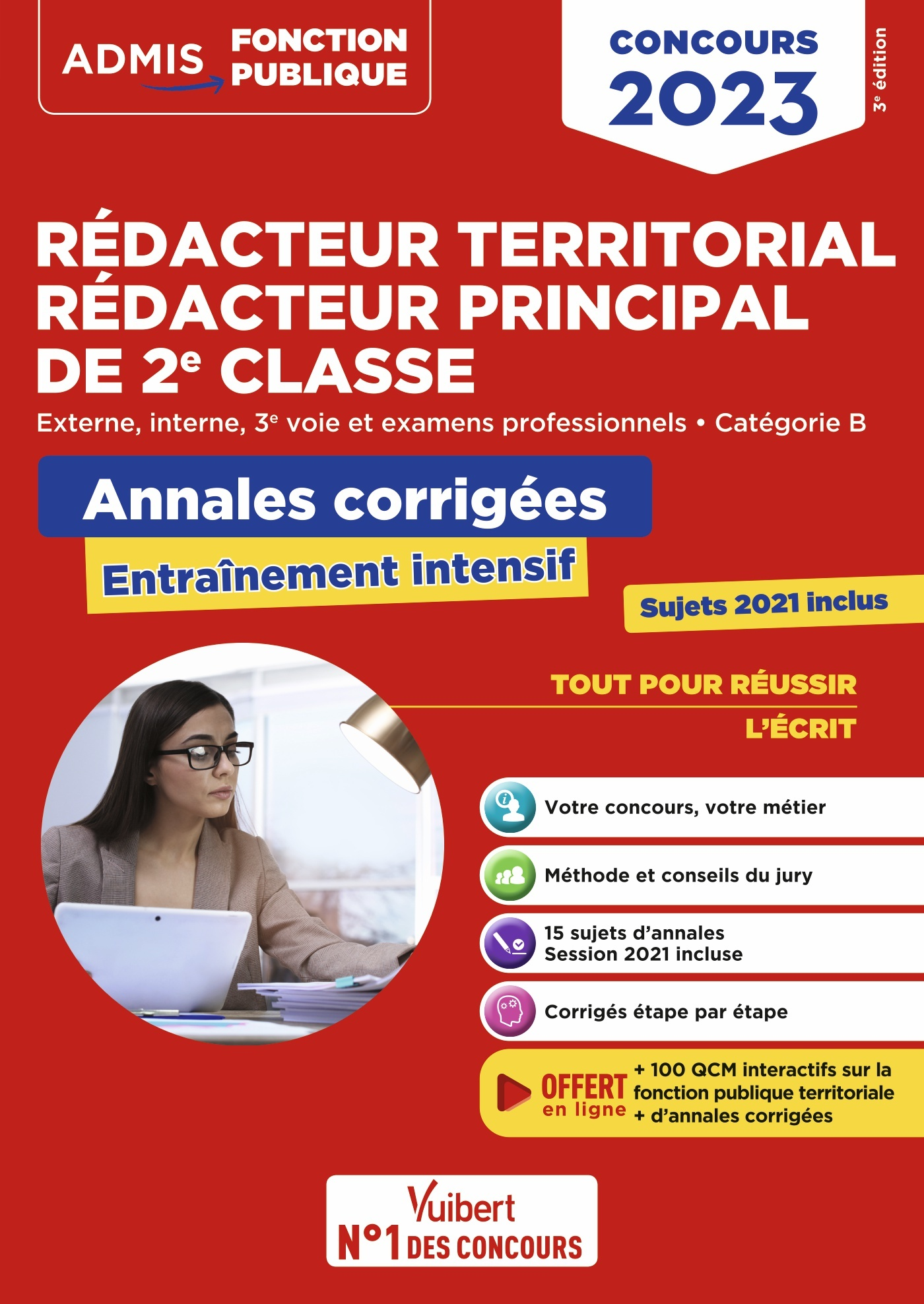 Ebook Annales Corrigées Rédacteur Territorial Et Rédacteur Principal 2e ...