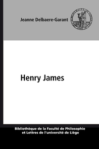 Livre numérique Henry James
