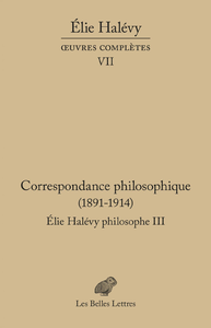 Livre numérique Correspondance philosophique 1891-1914