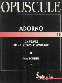 Livre numérique Adorno, la vérité de la musique moderne