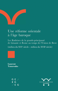 Livre numérique Une réforme orientale à l’âge baroque