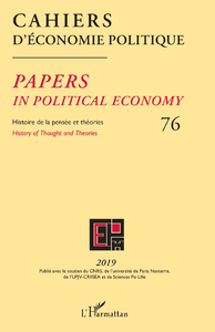Livre numérique Cahiers d'Économie Politique 76