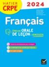 Livre numérique Français - CRPE 2024-2025 - Epreuve orale d'admission