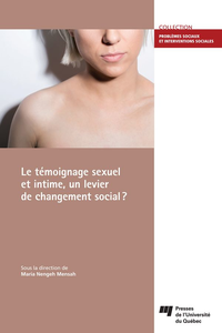 E-Book Le témoignage sexuel et intime, un levier de changement social?