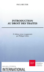 Electronic book Introduction au droit des traités