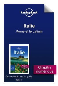 Livre numérique Italie - Rome et le Latium