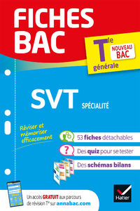 Livre numérique Fiches bac SVT Tle (spécialité) - Bac 2024