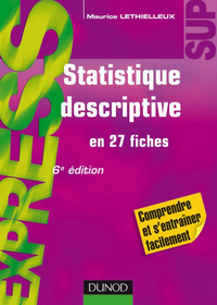 Livre numérique Statistique descriptive - 6 ème édition