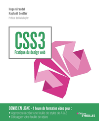 Electronic book CSS3 - Pratique du design web