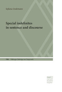 Electronic book Special Indefinites in Sentence and Discourse