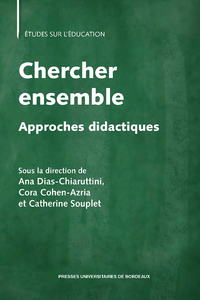 Libro electrónico Chercher ensemble. Approches didactiques