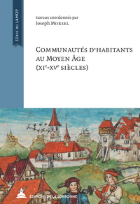 Livre numérique Communautés d’habitants au Moyen Âge