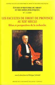 Livre numérique Les Facultés de droit de province au XIXe siècle. Tome 1