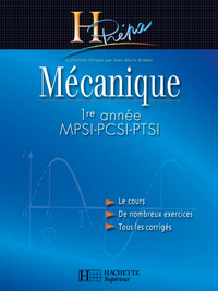 Livre numérique Mécanique 1re année MPSI-PCSI-PTSI - édition 2003