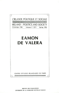 Livre numérique Eamon de Valera