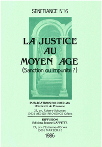 Livre numérique La justice au Moyen Âge
