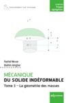 Libro electrónico Mécanique du solide indéformable Tome 3. La géométrie des masses