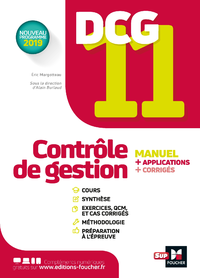 Livre numérique DCG 11 - Contrôle de gestion - Manuel et applications