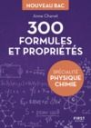 Livro digital 300 formules et propriétés - Spécialité physique-chimie