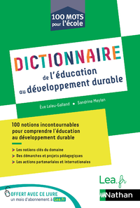 Livro digital Ebook - Dictionnaire de l'éducation au développement durable