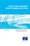 Electronic book The role of public prosecutors outside the criminal justice system - Recommendation CM/Rec(2012)11 and explanatory memorandum