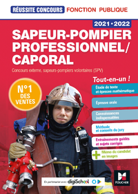 Livre numérique Réussite Concours Sapeur-pompier professionnel/caporal - 2021-2022