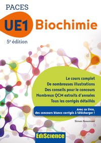 Livre numérique PACES UE1 Biochimie - 5e éd.
