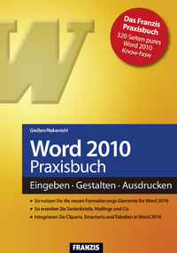 Libro electrónico Word 2010 Praxisbuch