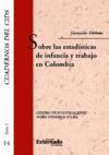 Livro digital Sobre las estadísticas de infancia y trabajo en Colombia