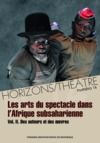 Libro electrónico Horizons/Théâtre n° 14 – Les arts du spectacle dans l'Afrique subsaharienne